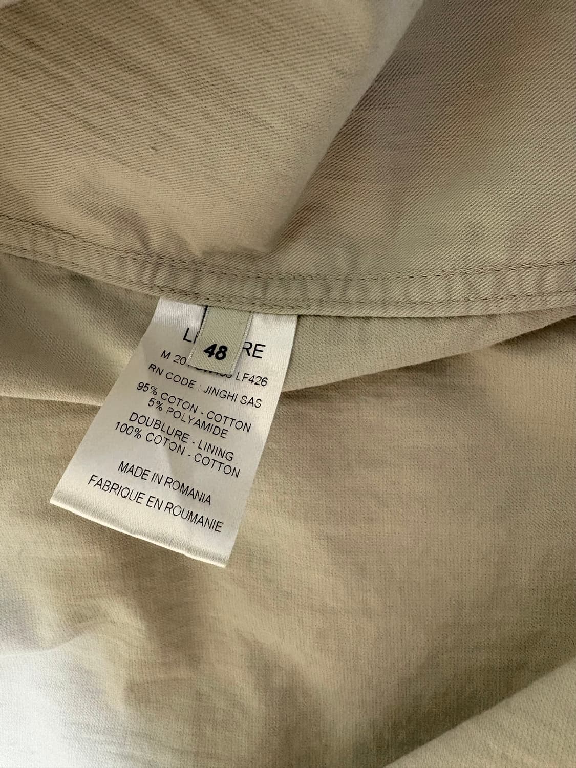 르메르 박시 블루종 문스트럭 / 48 상품이미지5