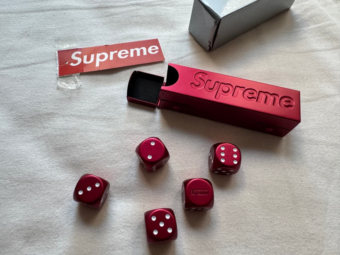 슈프림 21SS 알루미늄 다이스 세트 주사위 Supreme Aluminu 상품이미지1