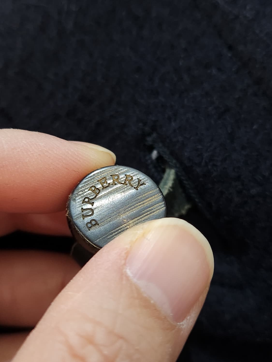 버버리런던 더플코트 울100 잉글랜드 네이비 상품이미지5