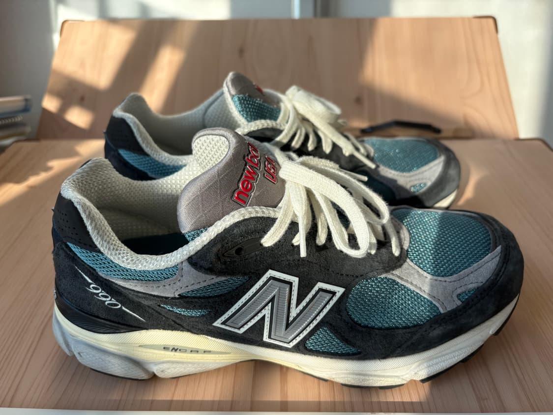 뉴발란스 990v3 메이드인 USA 네이비 스프링 타이드 상품이미지2