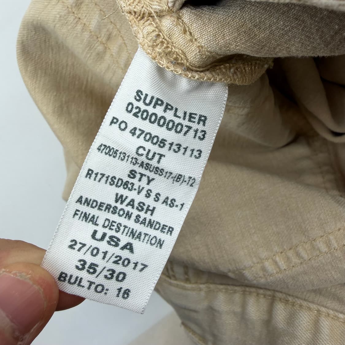 폴로 랄프로렌 varick slim straight 워크팬츠 상품이미지8