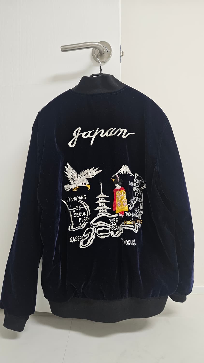 타이온 리버시블 스카잔 패딩자켓 L 상품이미지6