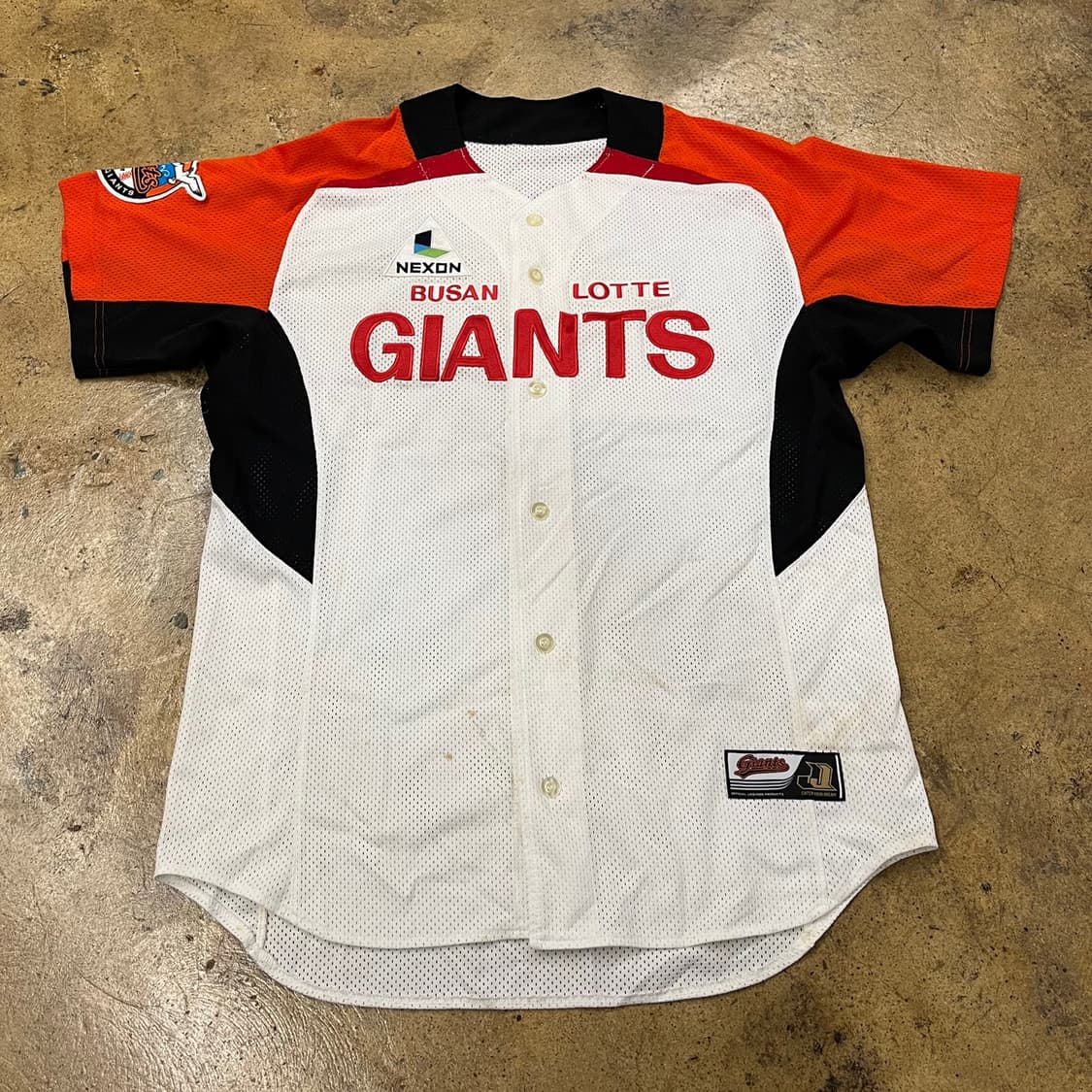 [110] 롯데 자이언츠 넥센 부산 야구 유니폼 고원준 마킹 b10 상품이미지2