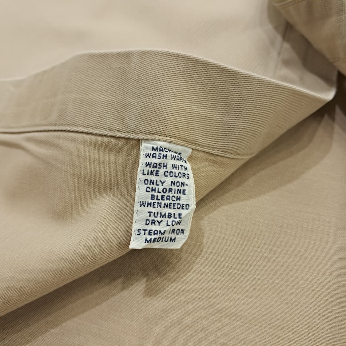 CN670 2XL 폴로 랄프로렌 베이지 긴팔 셔츠 남방 상품이미지8