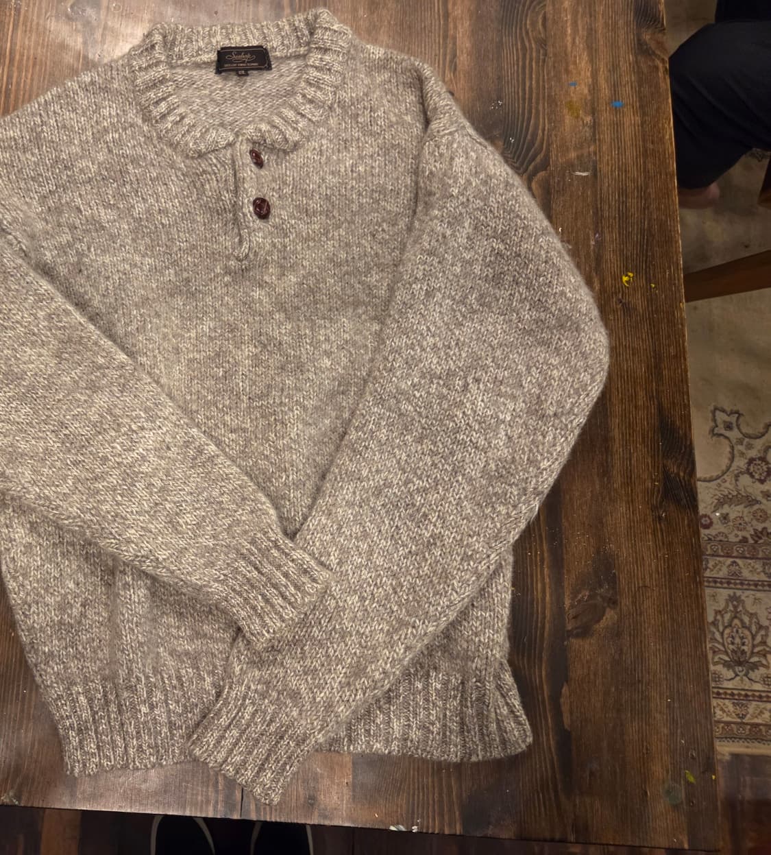 Seahope 헨리넥 램스울니트 상품이미지2