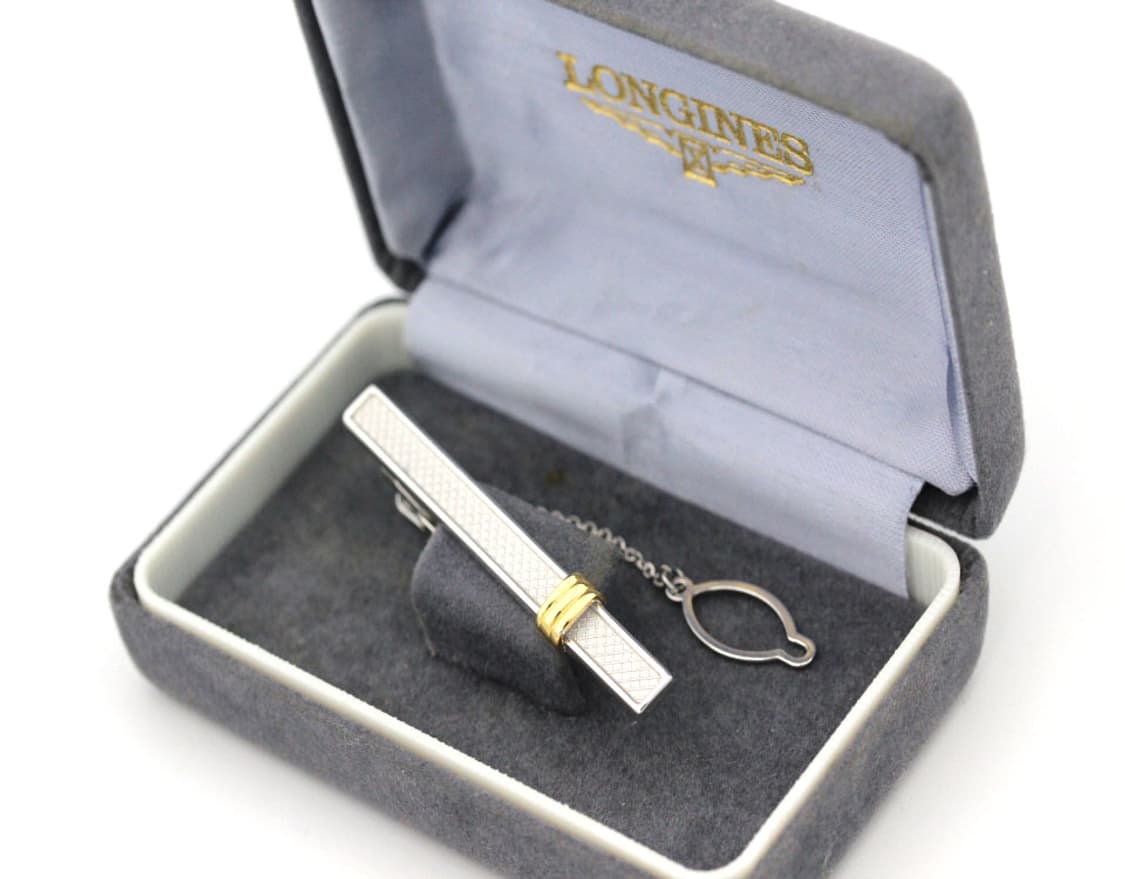 론진 A등급 5.2cm 남자 명품 넥타이핀 상품이미지1