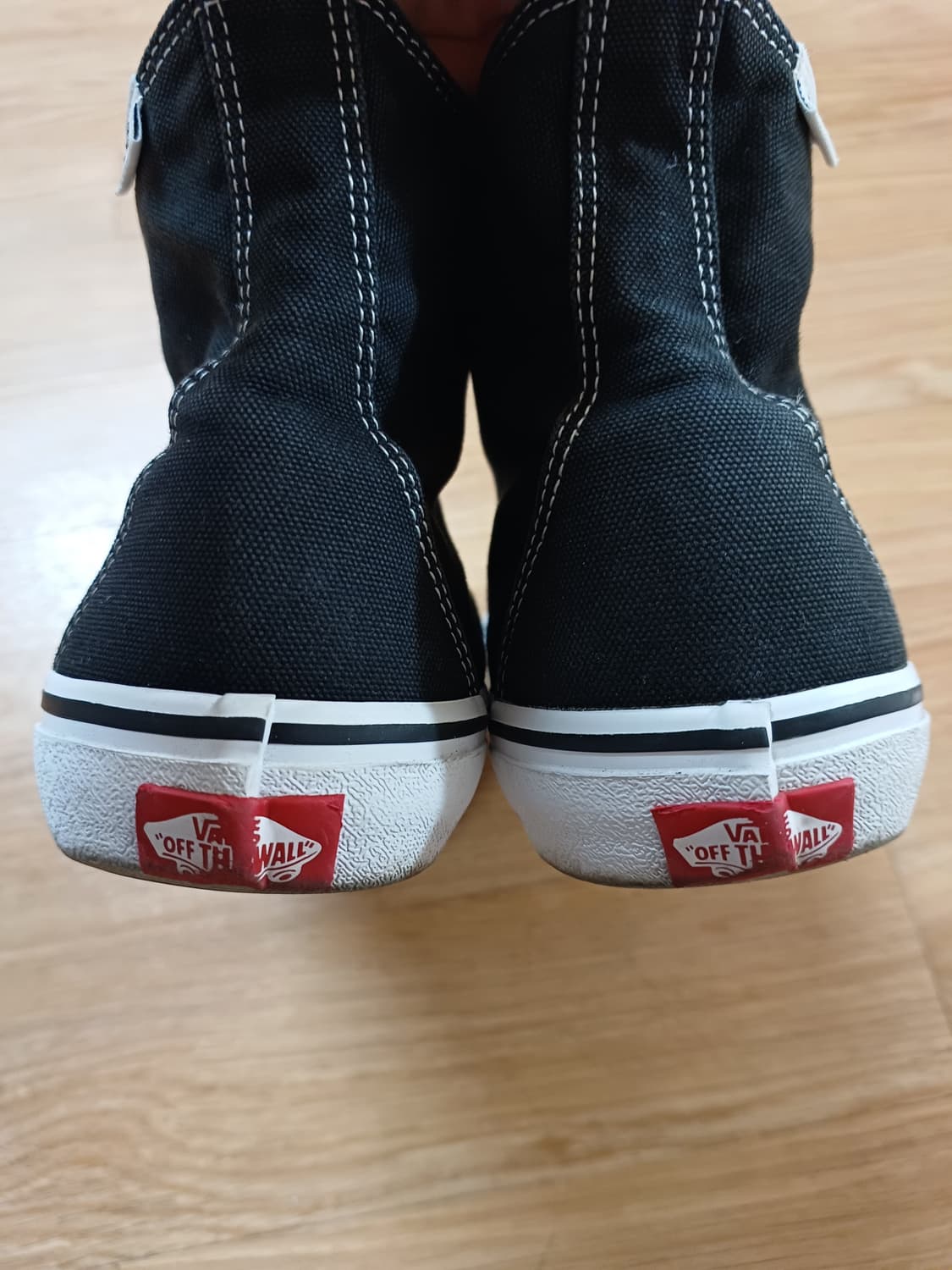 반스 블랙 캔버스 하이탑 270 vans 컨버스 척 275 상품이미지7