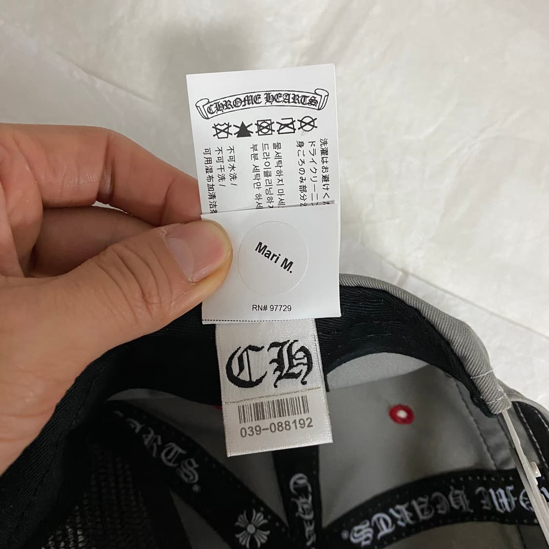 [Free] 크롬하츠 가스스테이션 모자 캡 그레이 상품이미지9