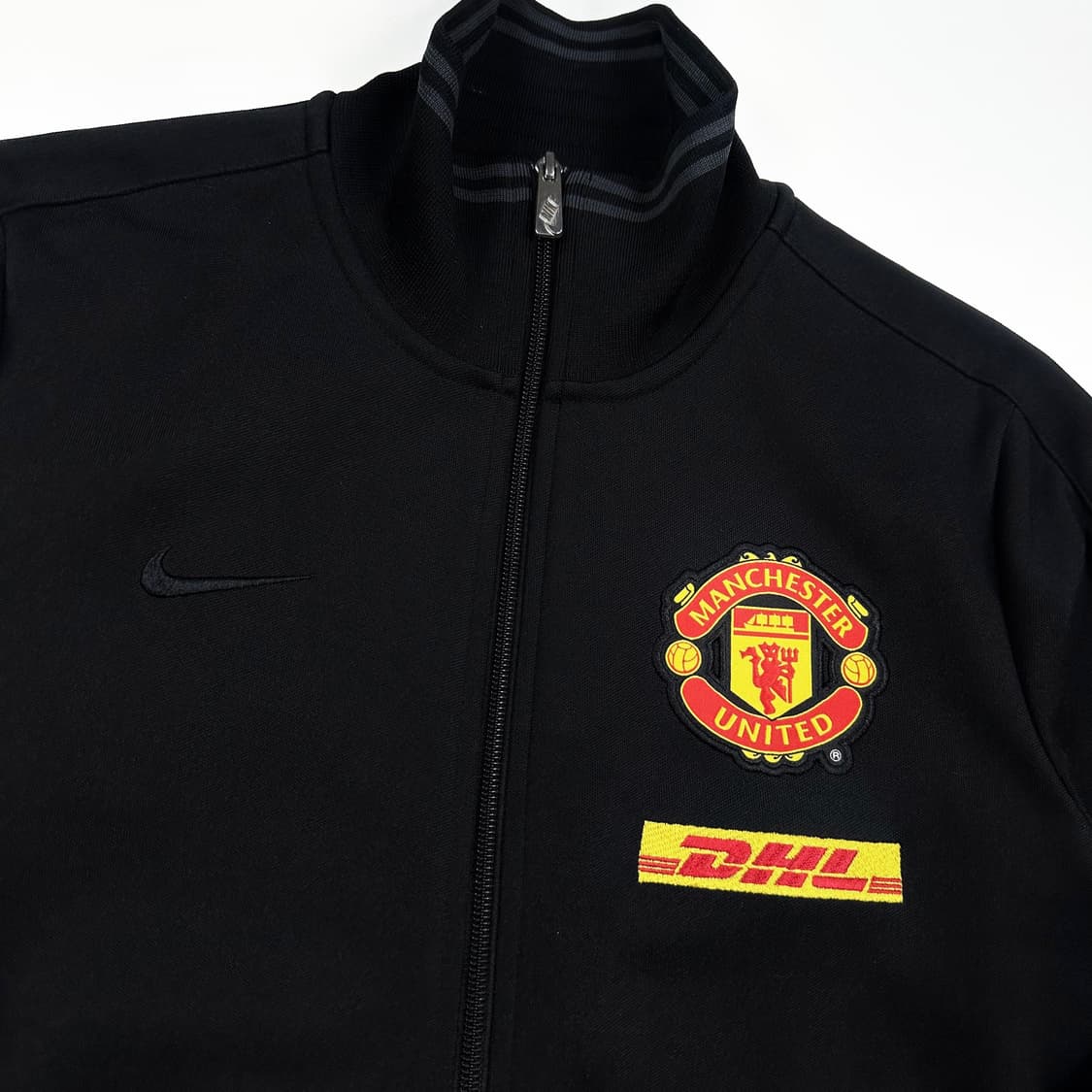 나이키 맨유 팀 클럽 져지 올블랙 S 상품이미지5
