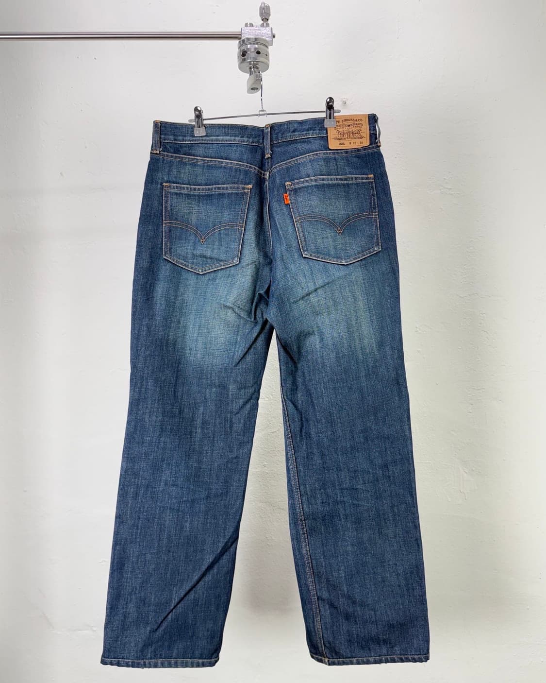 리바이스 211 오렌지 탭 인디고 데님 팬츠 상품이미지6