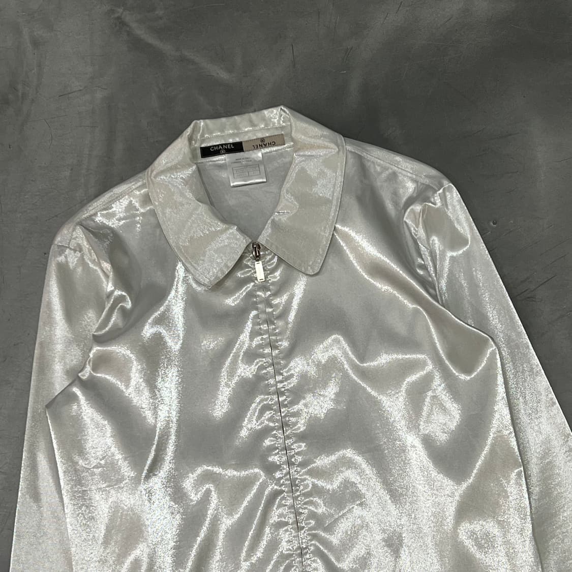 샤넬 실버 샤인 자켓 +명품감정서 y15449 상품이미지3