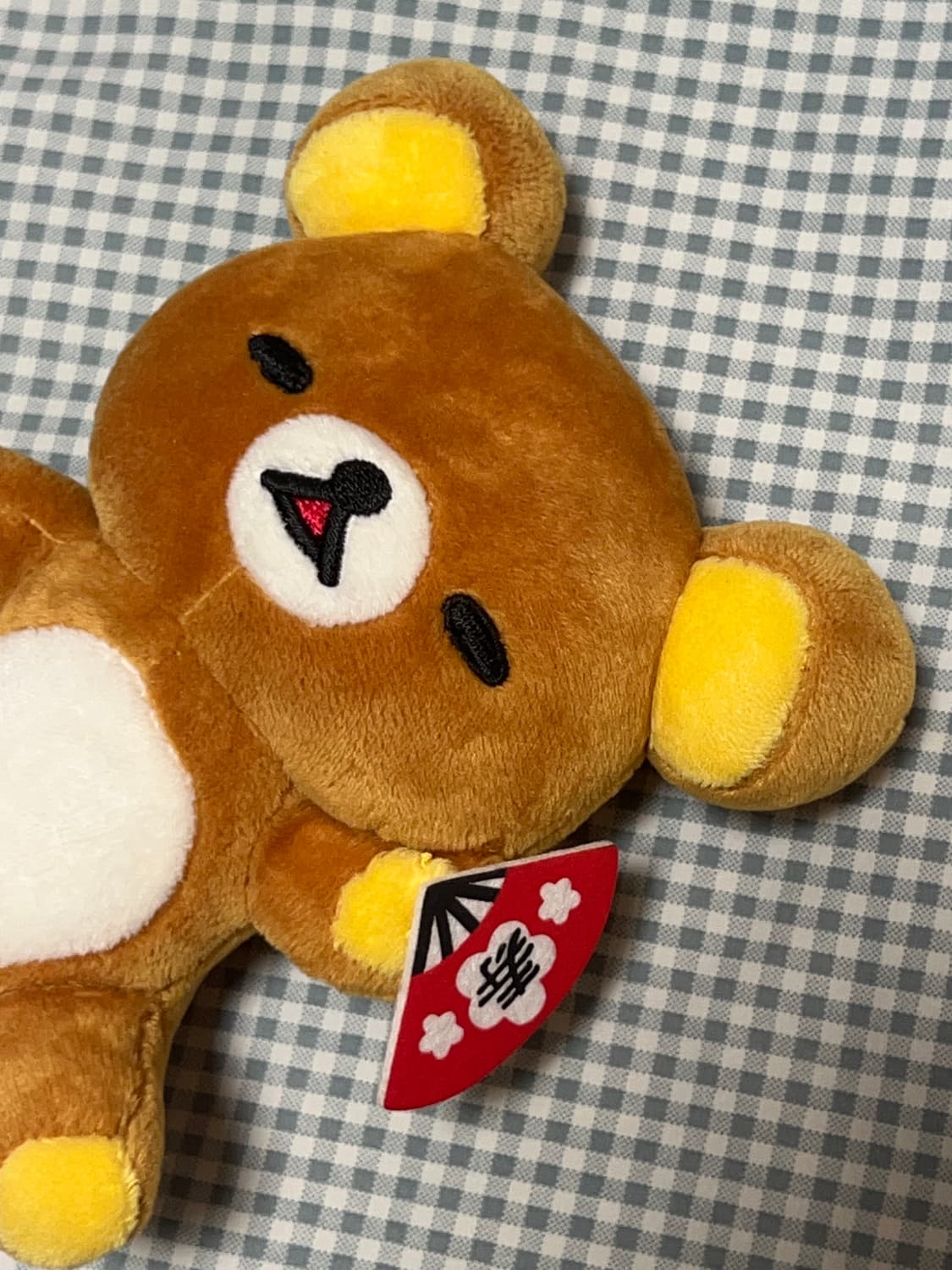 산엑스 정품 2011 고전 리락쿠마 부채 인형 상품이미지4