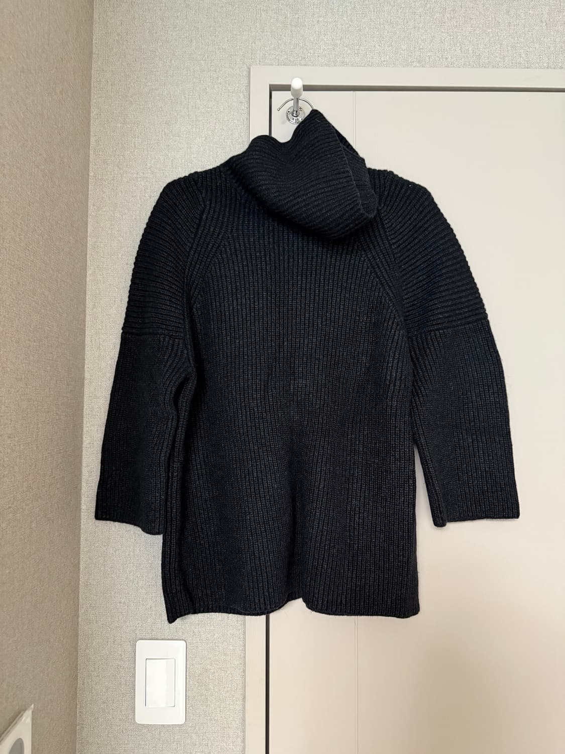 올세인츠 jago roll neck 차콜 니트 상품이미지2