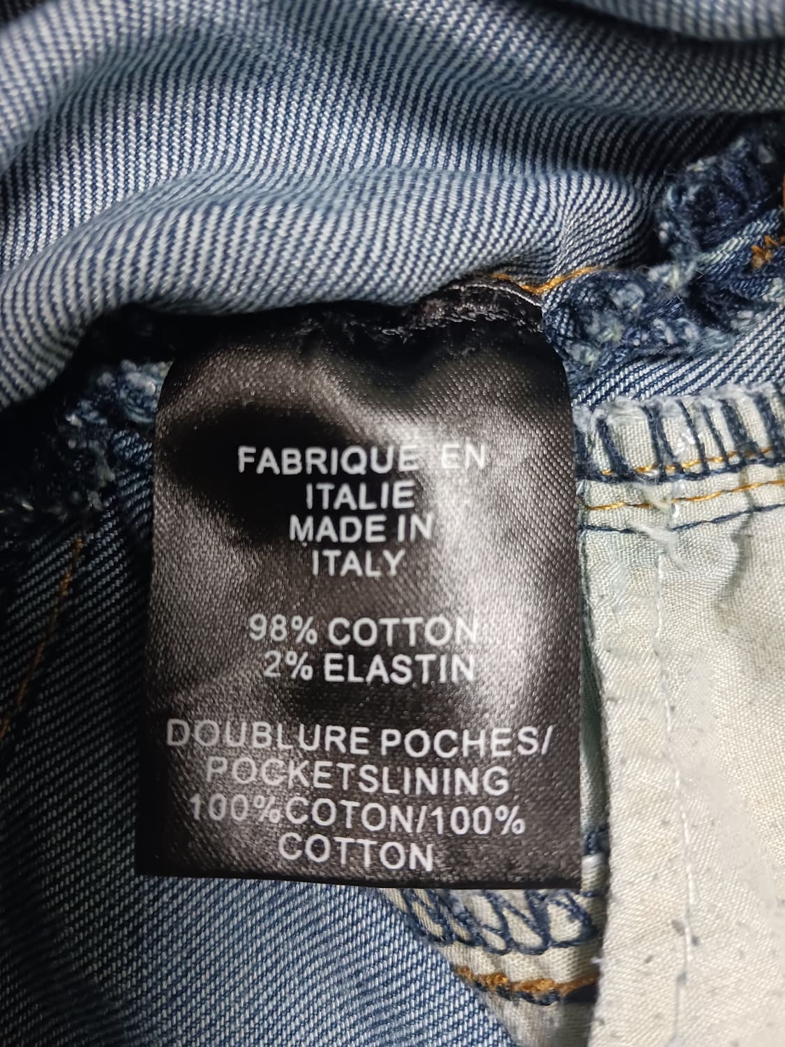 [34] 발망 블루워싱 디스 바이커진 청바지 상품이미지10