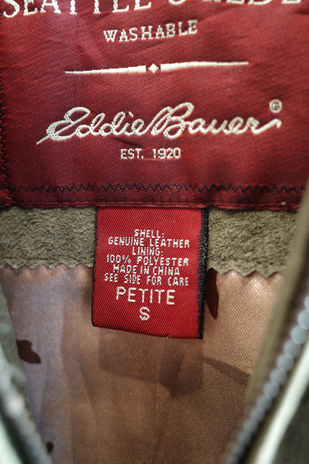 Eddie Bauer 에디 바우어 리얼 스웨이드 집업자켓  상품이미지5