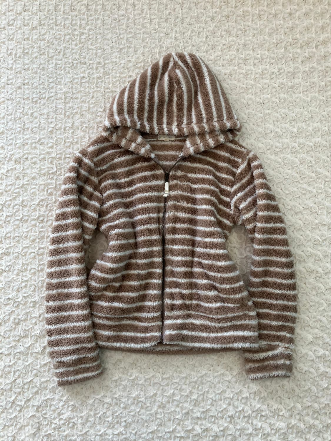 jpn vintage cocoa brown hood fleece 상품이미지6