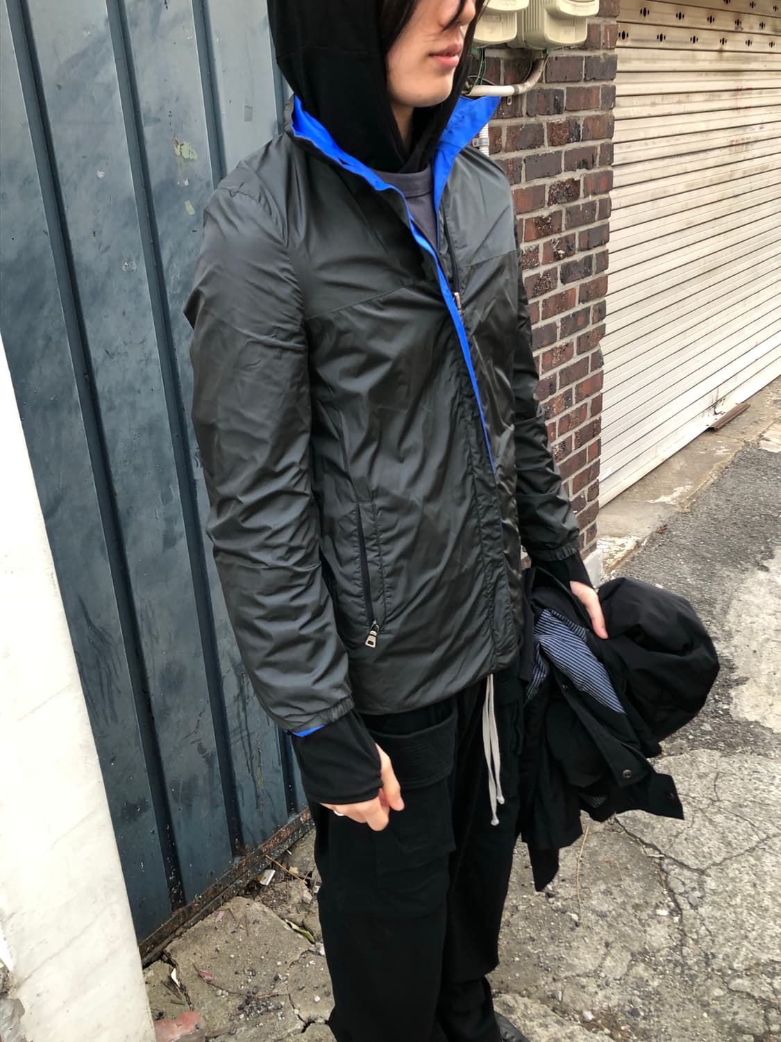 프라다 고어텍스 리버시블 자켓 상품이미지3