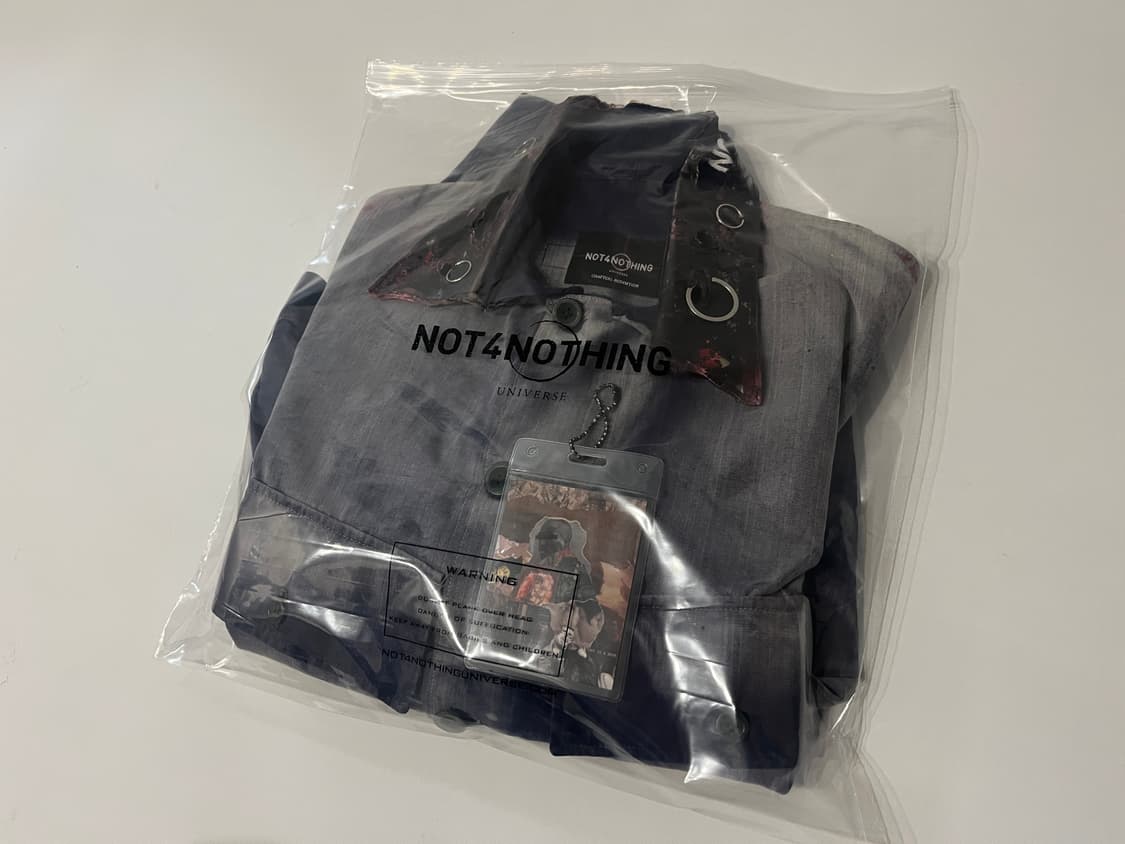 [OS] 빈티지 아카이브 홀로코스트 선 블리치 워크 자켓 상품이미지4