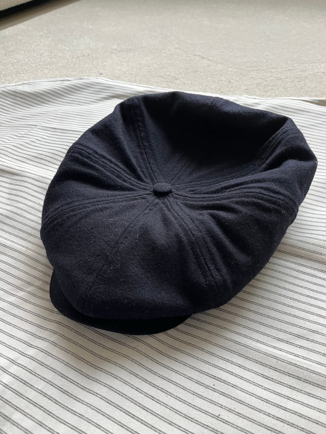 레이어드 해터스 런던 퀄티드 뉴스보이 캡 상품이미지3