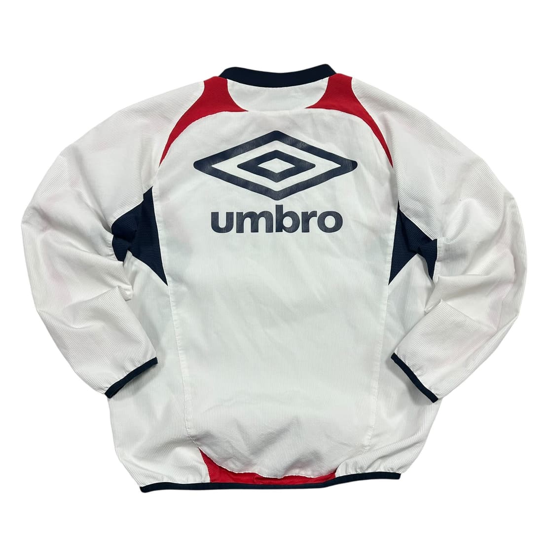 ✨ (바배) 엄브로 올드스쿨 재팬 빅로고 백프린팅 화이트 웜업 상품이미지2