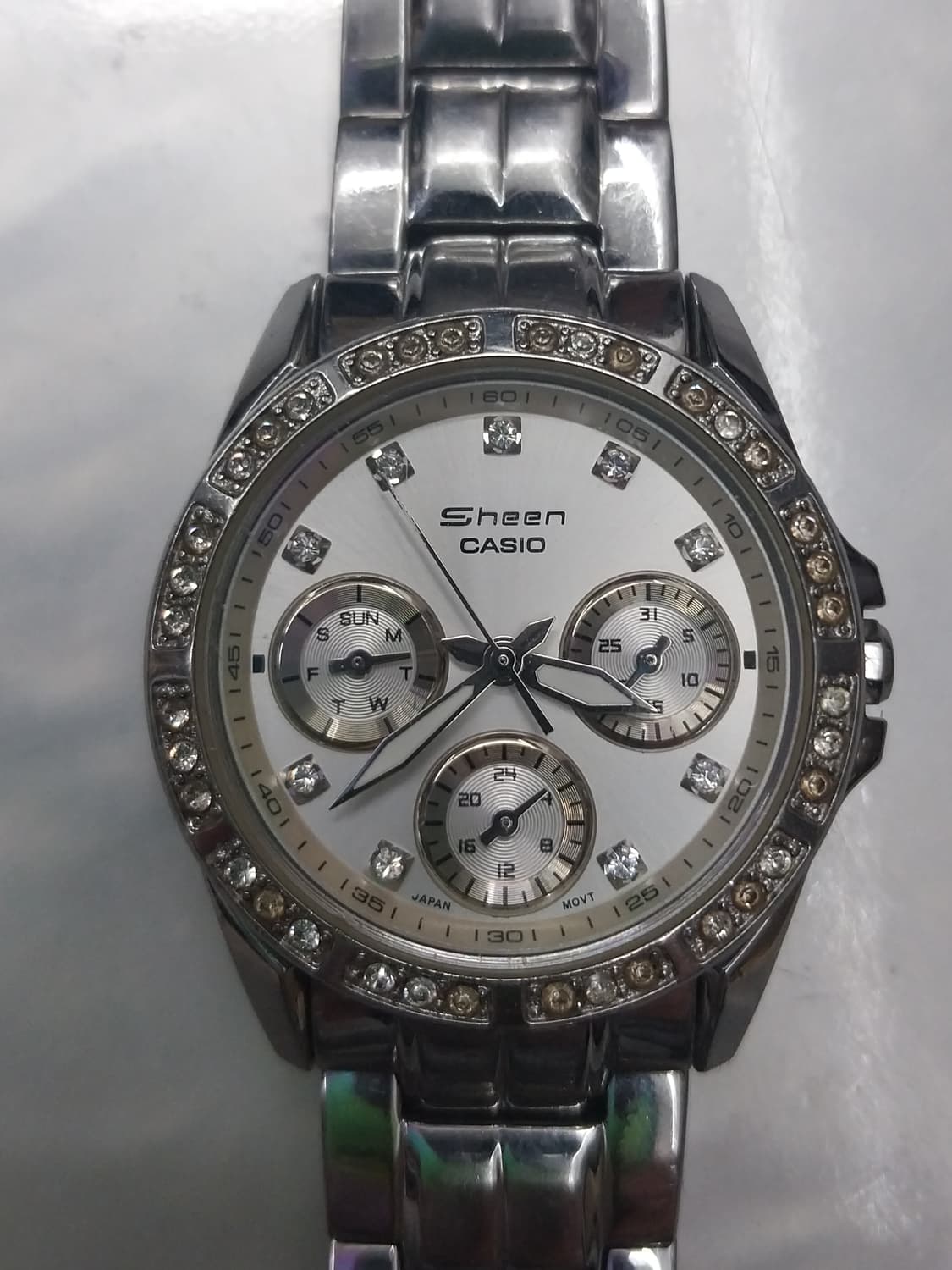 카시오 Sheen SHN-3013D 여성 메탈 시계 상품이미지3