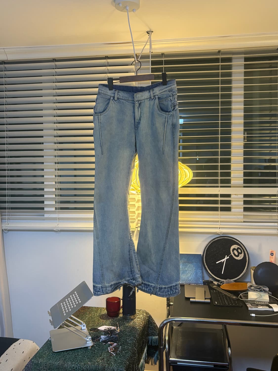 Xlim ep7 women trousers blue  상품이미지2