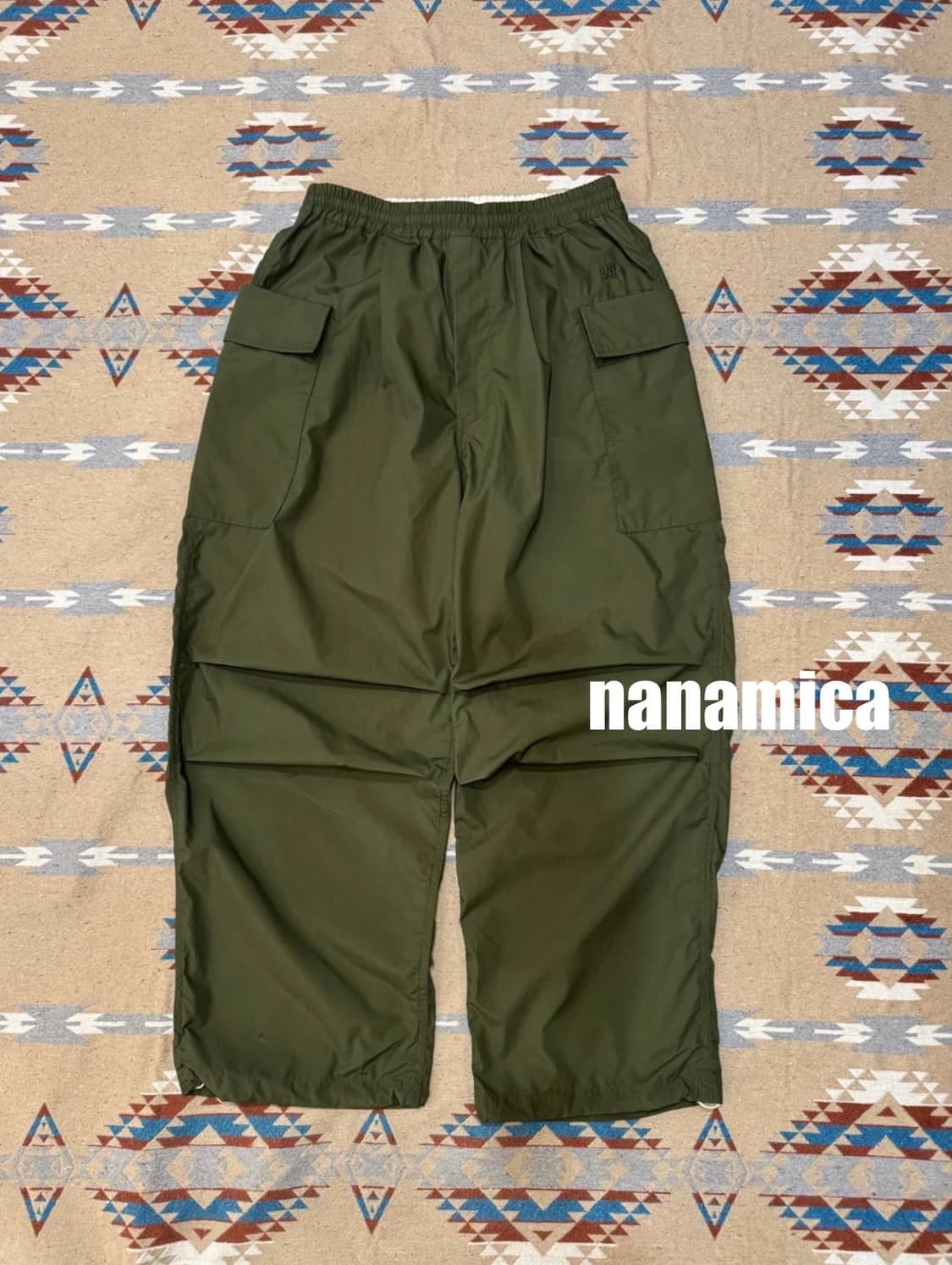 [32] 나나미카 카고 데크 팬츠 카키 상품이미지1