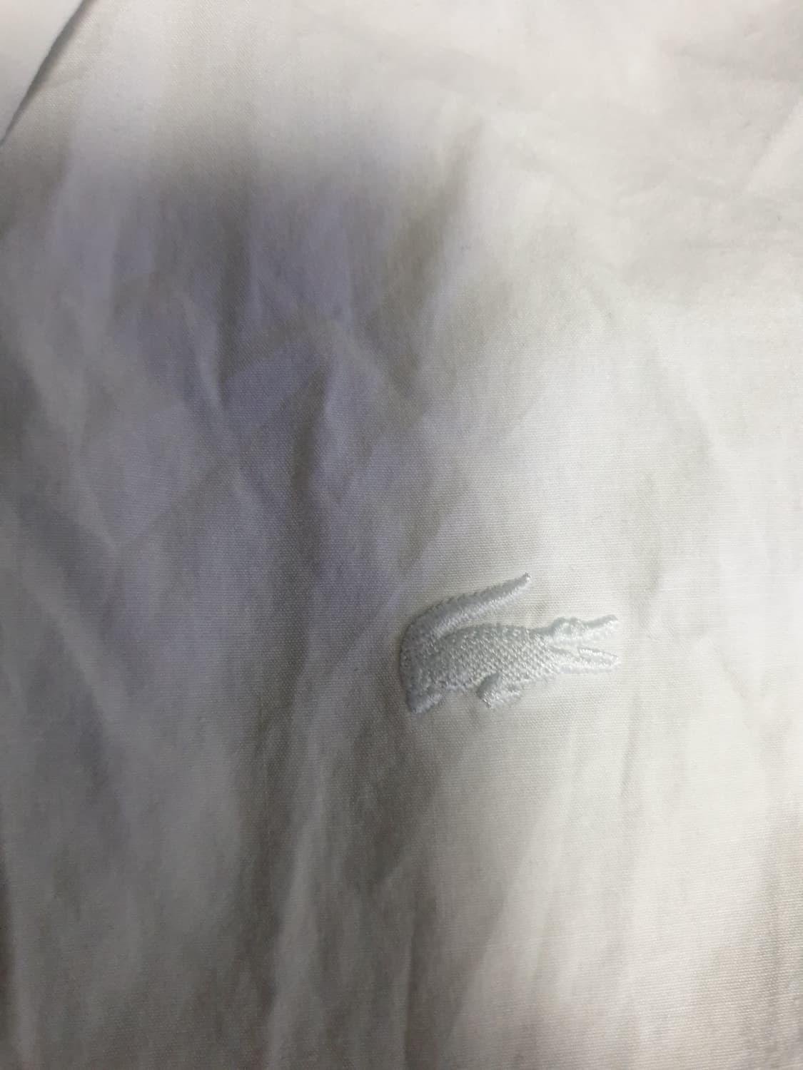 (동일드방레) 라코스테 슬림핏 스트레치 포플린 코튼 셔츠 (S) 상품이미지2