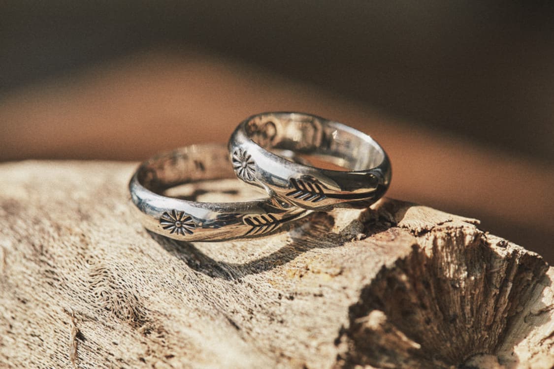 [9호] 노스웍스 900 SILVER STAMP RING(W-024) 상품이미지1