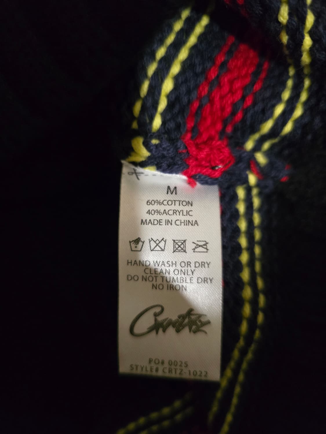 코르테이즈 윔블던 케이블 니트 스웨터 블랙 M 상품이미지6