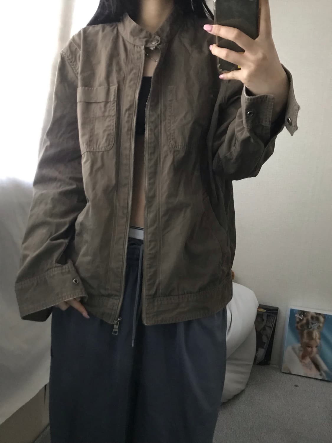 에드윈 브라운 넥버클 자켓 상품이미지7