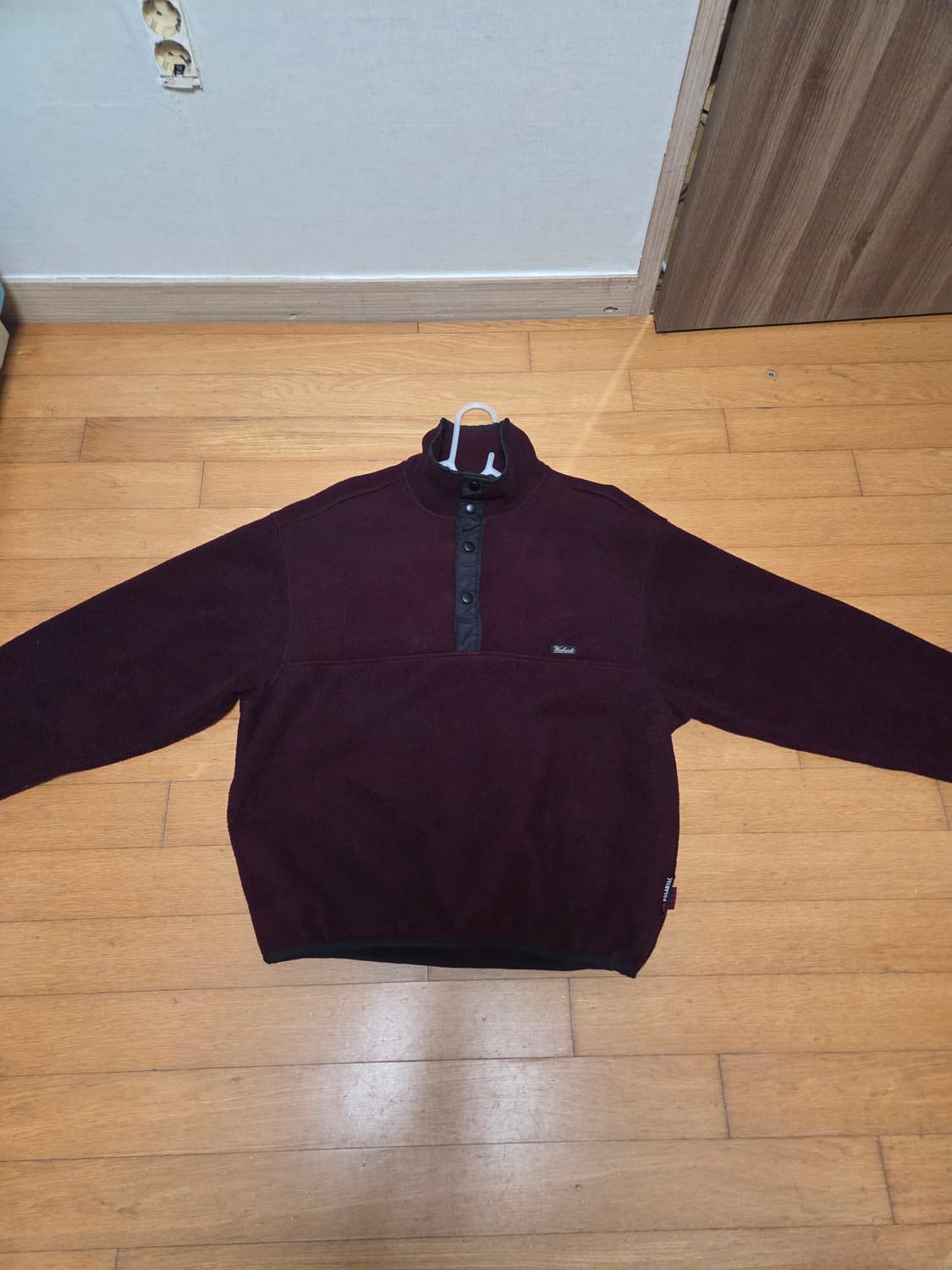 울리치 버건디 플리스 상품이미지2