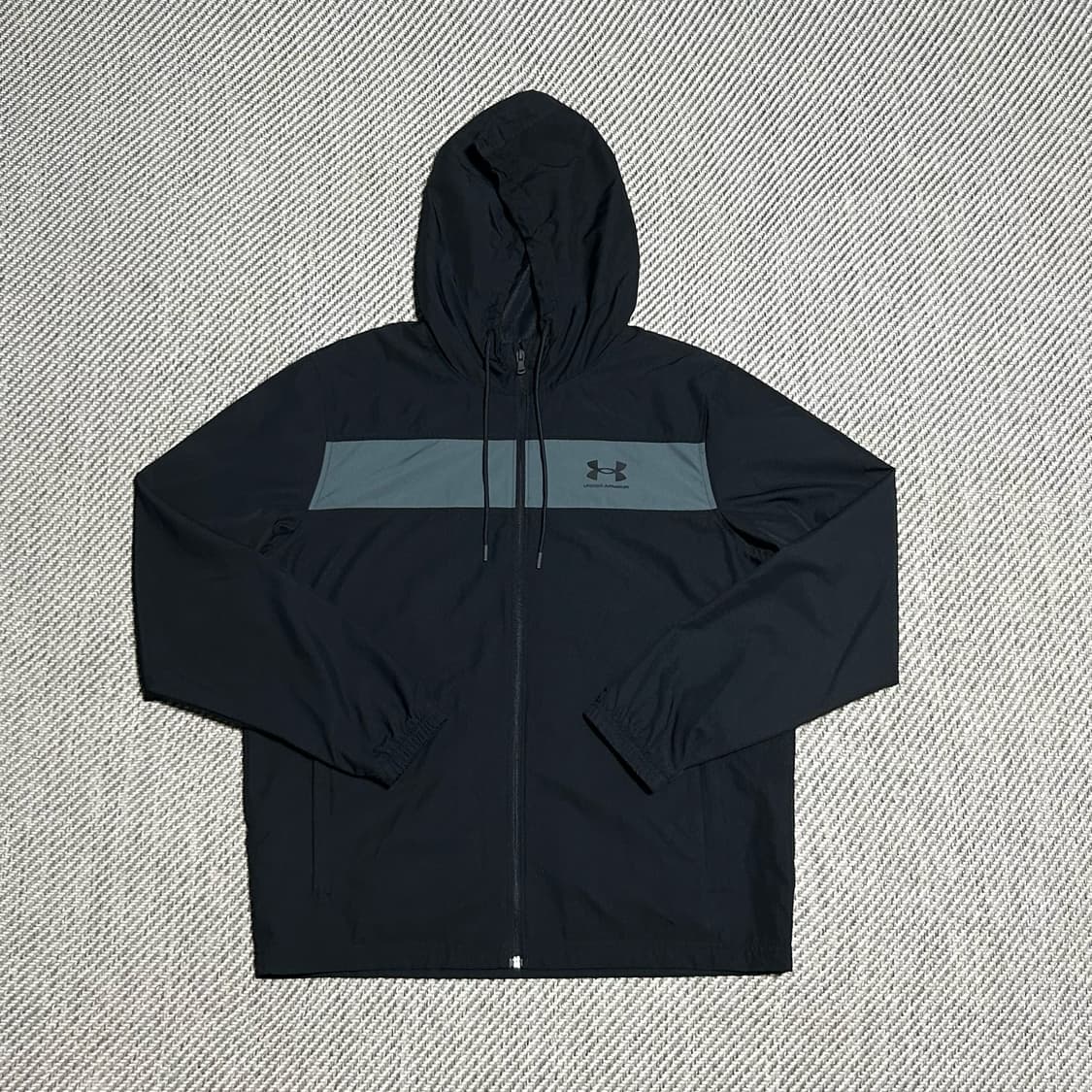 [XL] Underarmour 언더아머 배색 폴리 바람막이 자켓 상품이미지1
