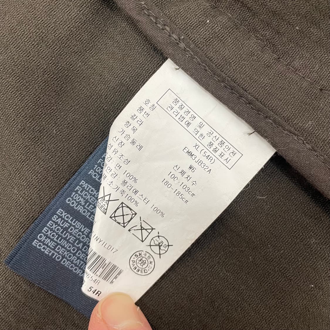 타미 브라운 코듀로이 블레이저 자켓 상품이미지3