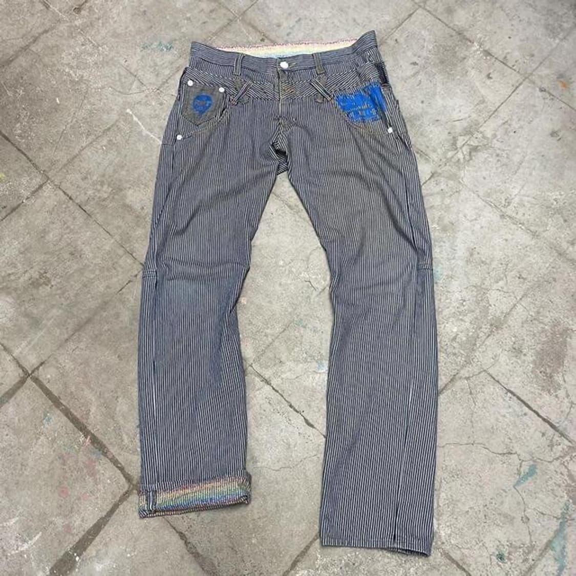 리마스터 제팬 스트라이프 데님 (34)  상품이미지3