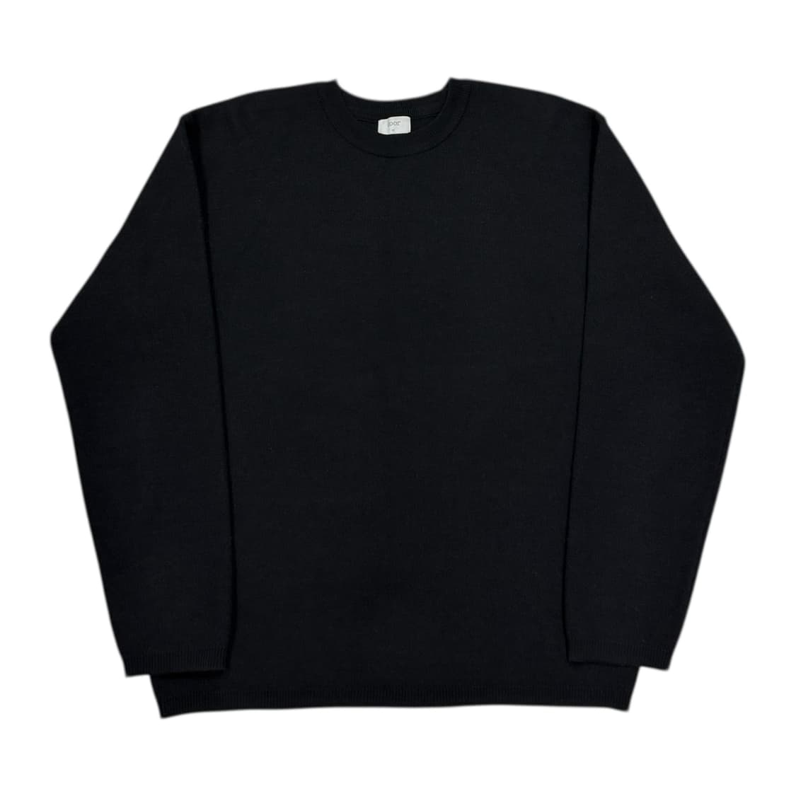 COOR 쿠어 니트 블랙 M 상품이미지1