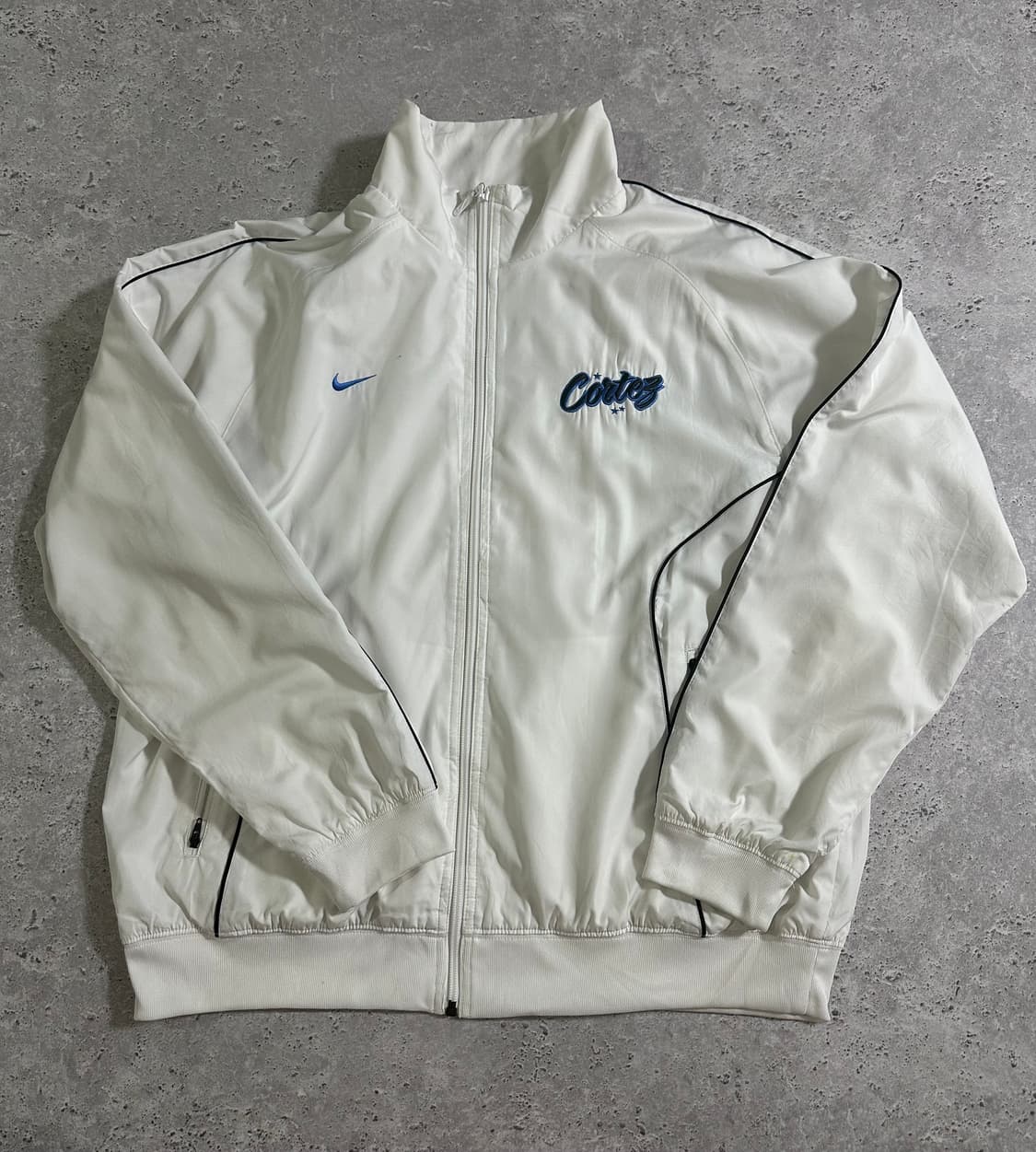 00s Nike 아카이브 코르테즈 화이트 윈드브레이커 상품이미지2