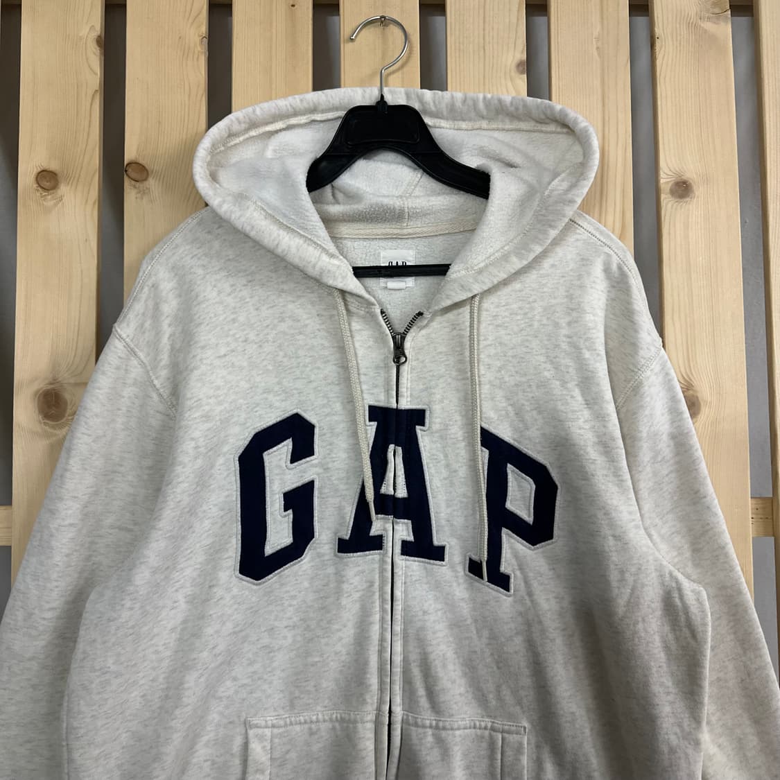 (L) GAP 갭 멜란지 후드집업 상품이미지3