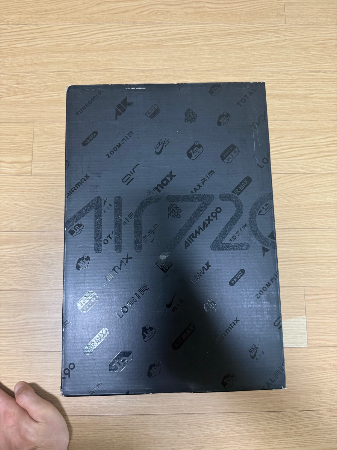 나이키 에어맥스 720 트리플블랙(260mm) 새상품급 상품이미지4