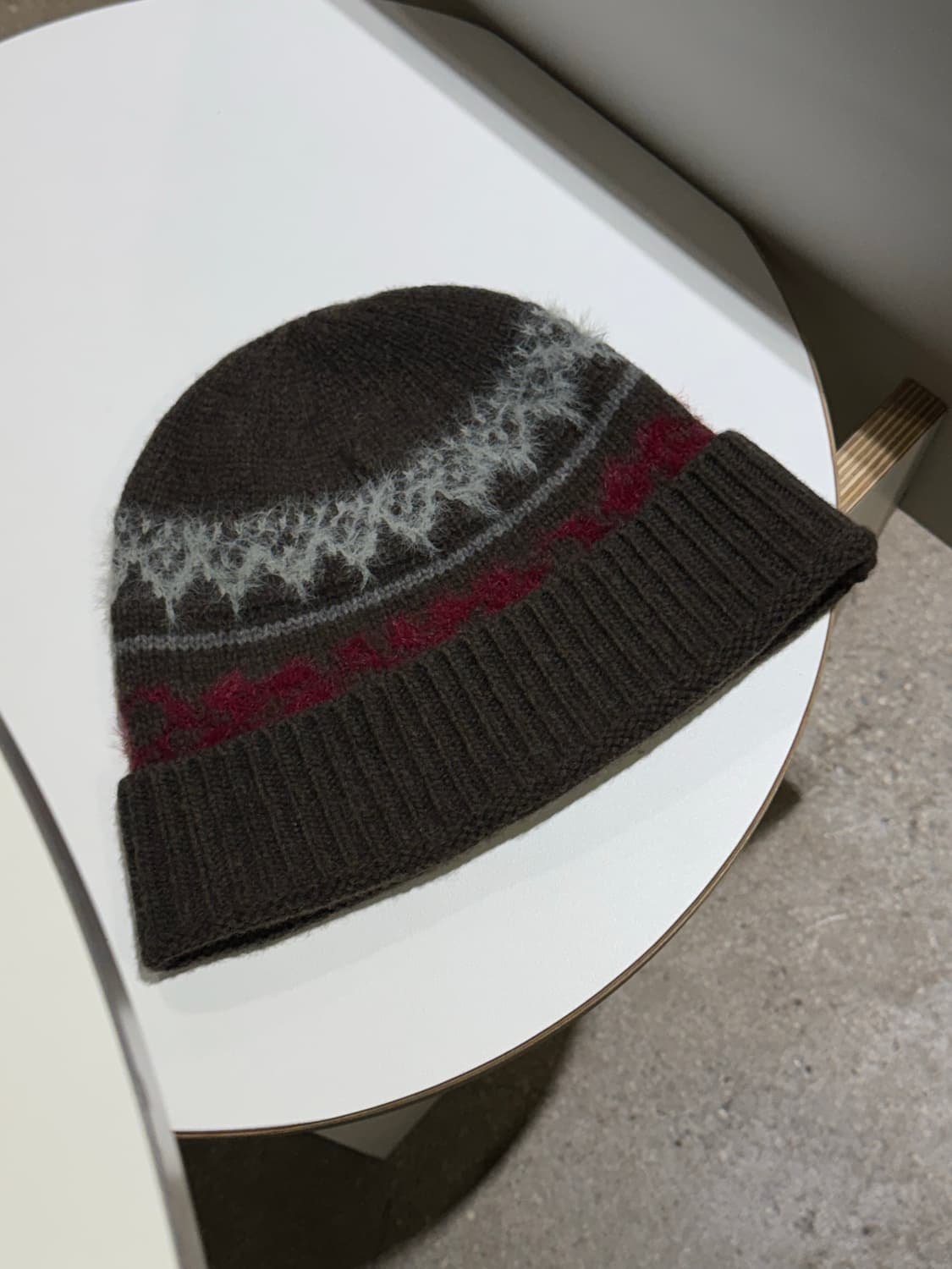 아모멘토 MOTIVE JACQUARD BEANIE 상품이미지2