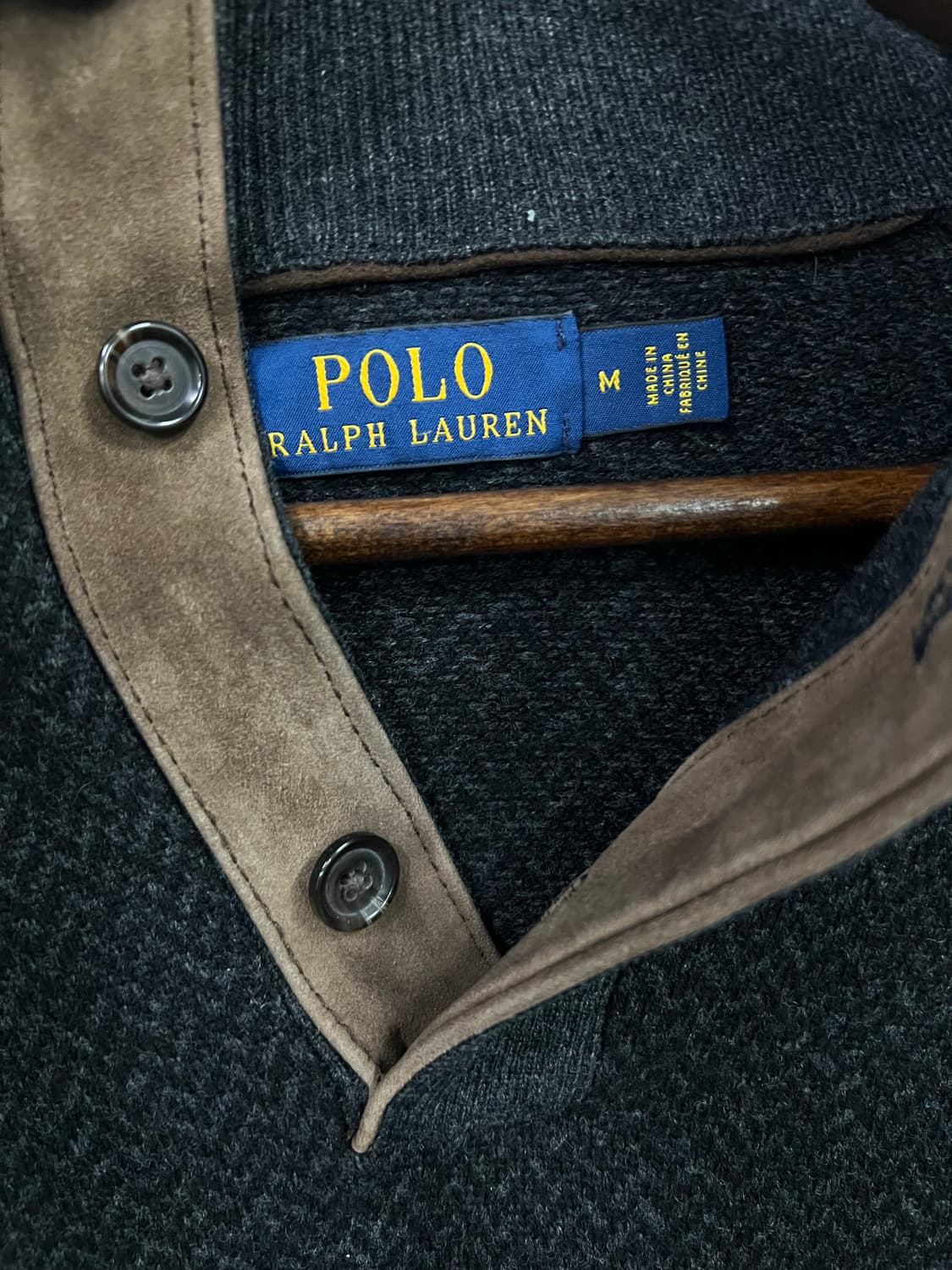 폴로 블랙 니트  상품이미지2