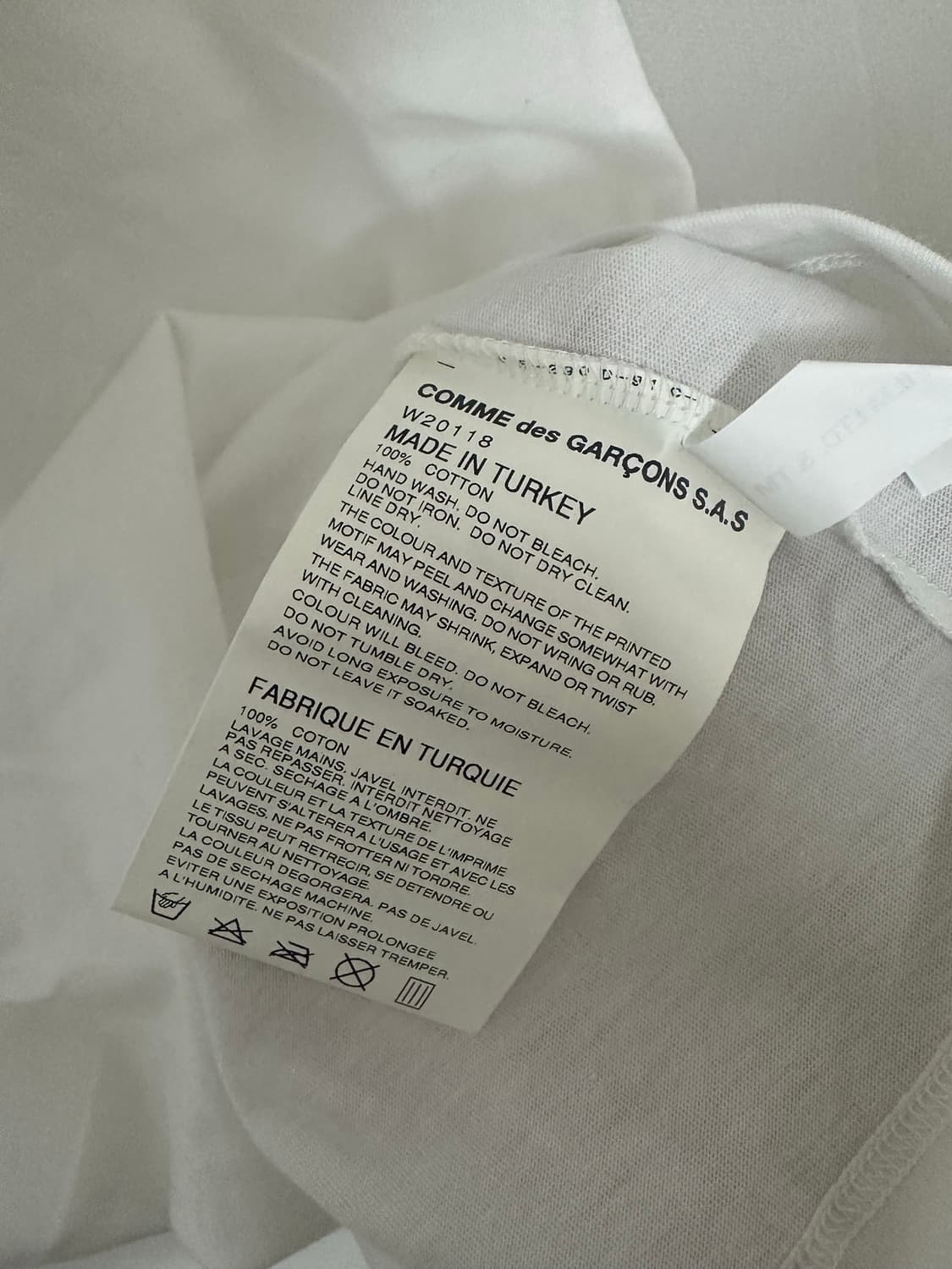 꼼데가르송 셔츠 x 스타워즈 요다 티셔츠 (L) 상품이미지5