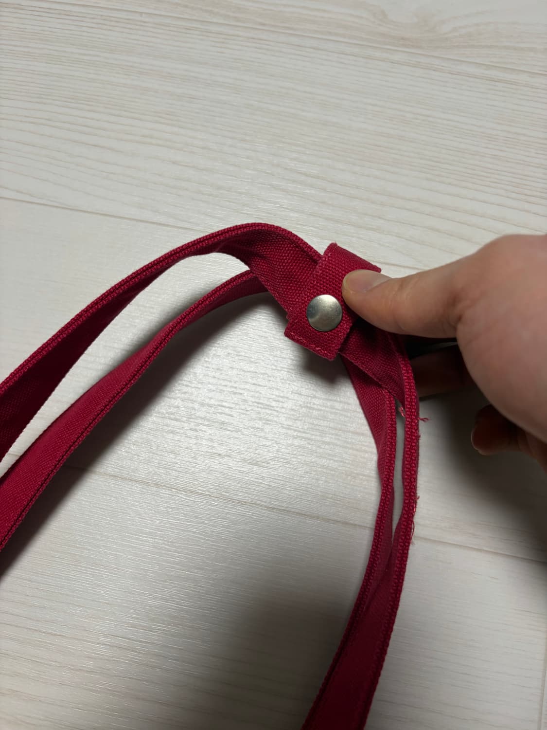 무탠다드 토트백 레드 상품이미지4