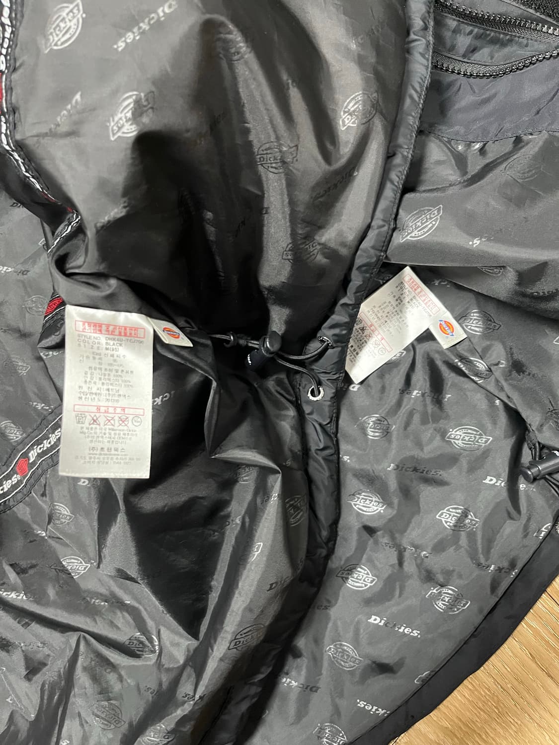 디키즈 바람막이 + 경량 패딩 내피 세트 100 상품이미지9