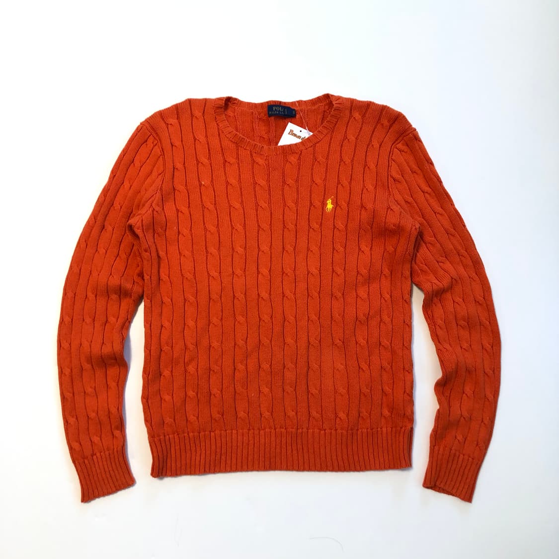 폴로 랄프로렌 꽈배기 니트 상품이미지1