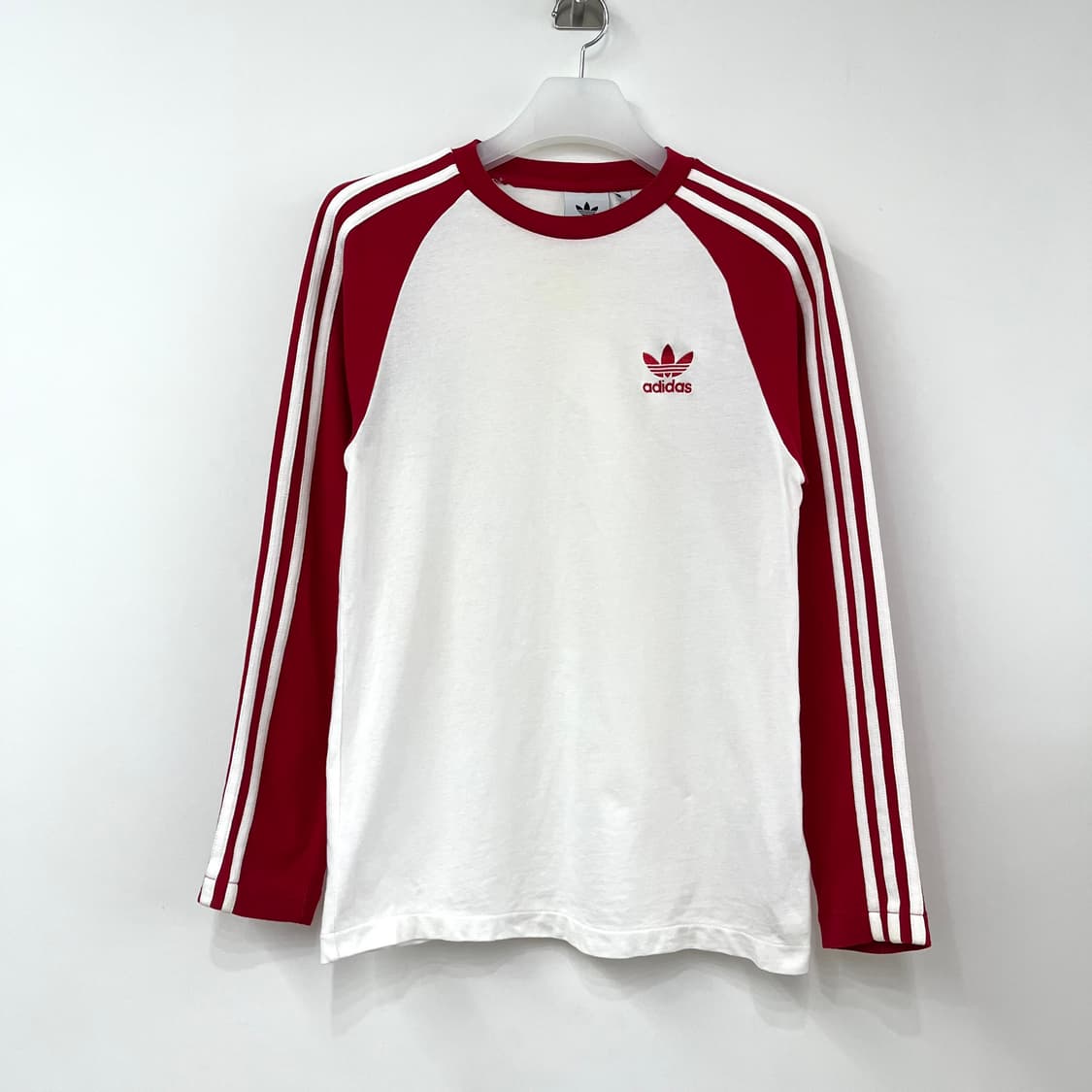 아디다스 레드 화이트 나그랑 롱슬리브 긴팔티 상품이미지2