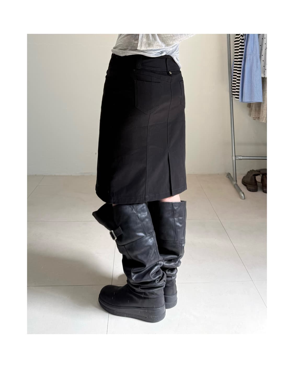 Mixt 미디 스커트 상품이미지2