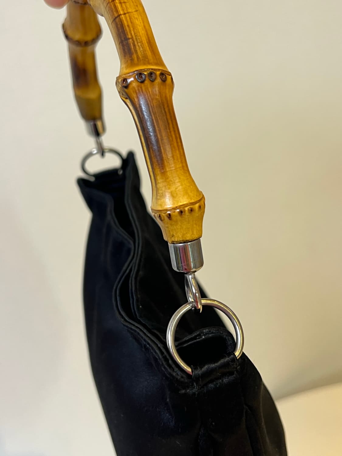 구찌 뱀부 새틴 미니 토트백 상품이미지6