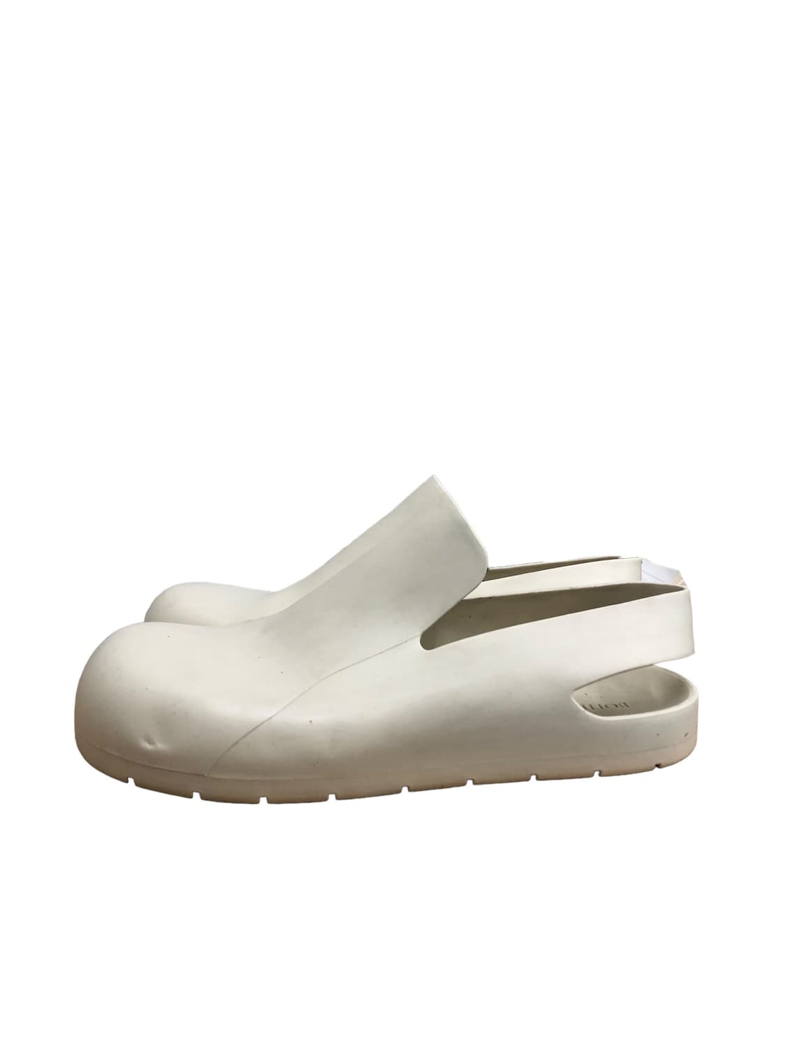 보테가 베네타 러버 퍼들 슬링백 샌들 화이트 270mm 상품이미지2