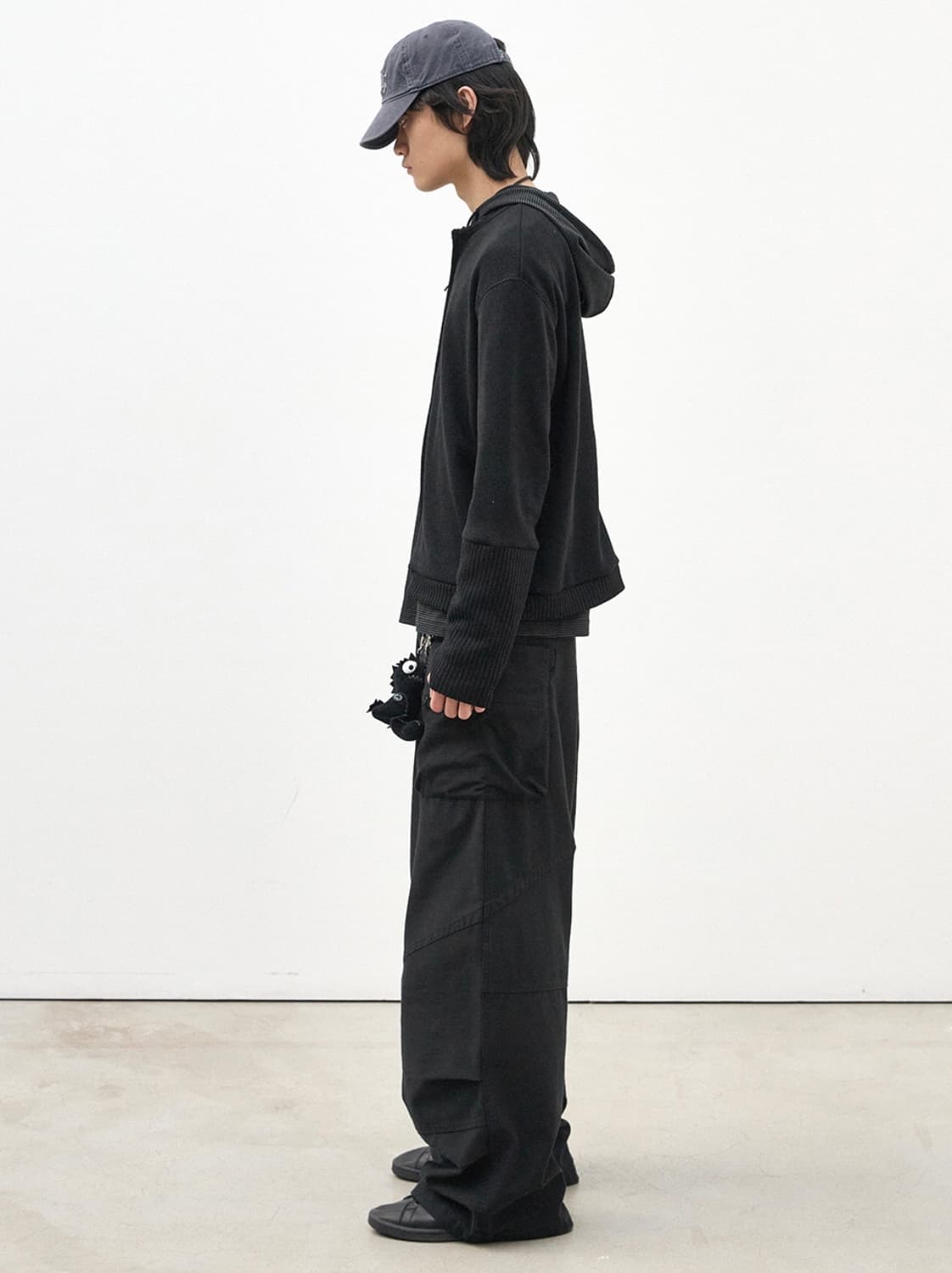 [3] 해칭룸 빅 카고 팬츠 블랙 V2 상품이미지3